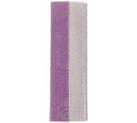 PRETYZOOM Wireless Microphone Rhinestone Sleeve Sparkling Bling Mic Cover with Comfortable Grip Easy Installation for Stage Performance Party Karaoke and Singer Use Gradient Purple