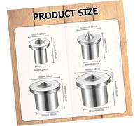 PRETYZOOM Wood Dowel Centering Pins Plugs Drill Hole Tool for Cabinet Furniture Alignment Carpentry Woodworking