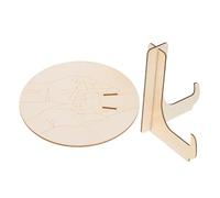 PRETYZOOM Wooden Birth Announcement Plaque Newborn Engraved Sign for Hospital Shower Keepsake for Nursery Born