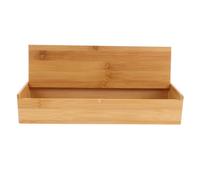 PRETYZOOM Wooden Cutlery Box Kitchen Chopsticks Box with Lid Utensil Drawer Organizer Tableware Spoon Cage Cutlery Storage Box for Tableware