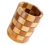 PRETYZOOM Wooden Cutlery Holder Bottom Hole Variations for Countertop | Compact, Lightweight Design, Kitchen Workbench Use, Chopsticks and Cooking Utensils, Space-saving Storage