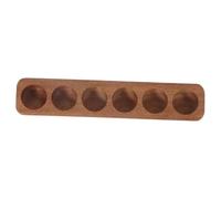 PRETYZOOM Wooden Egg Tray for Kitchen Storage Space-saving Egg Holder for Fridge for Tabletop Use