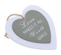 PRETYZOOM Wooden Plaque Wall Hanging Sign with Natural Wood Texture and Hanging String Easy to Install Versatile Use for Coffee Shops and Cafes for Shopfronts