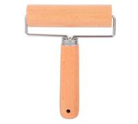 PRETYZOOM Wooden Rolling Pin for Dough with Versatile Use and Convenient Quick Handling, Khaki Wood Material for Home Kitchens, for Pizza, Dumplings, Cookies, and Noodles Baking