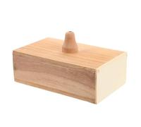 PRETYZOOM Wooden Tuning Fork for Precise Tuning Support and Amplifying Overtones Resonance Box with Anti-Slip Base for Classroom Demonstration and Choral Rehearsals