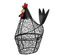 PRETYZOOM Wrought Iron Egg Basket Storage Baskets Chicken Basket For Home Food Basket Multifunctional Egg Basket Wire Mesh Egg Basket Multifunction