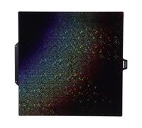 PRETYZOOM X280mm Dual Sided Build Plate for 3d Printer, Flexible Steel Pvc Platform with Stable Adhesion and Scratch Resistant Surface Featuring Unique Star and Confetti Pattern for Reliable