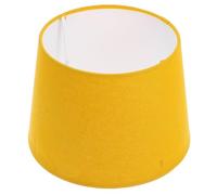 PRETYZOOM Yellow Cloth Lampshade for Table Lamp and Wall Light, Simple Structure Design with Versatile Use and Long Servicing Life, for Study and Library Settings