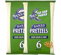 Pretzel Bundle With Penn State Pretzels Sour Cream & Chive 6 x 22g (2 Pack)