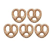 Pretzel Decorations - Giant 15 Inch Inflatable Five-Piece Festival Balloons in Package, Lightweight Oktoberfest Event Props, German Beer Theme Party Ornaments - for School Birthday Parties