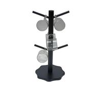 Pretzel Display - Donut Stand for Parties, Tree Shaped Organizer with 6 Stems and Stable Base for Counter Food Display for Weddings, Birthdays and Christmas