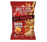Pretzel Pete - Cinnamon Brown Sugar Seasoned Pretzel Pieces, 8 x 160g