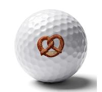Pretzels Vintage 70s Golf Balls Rubber Practice for Training for Backyard Beginner