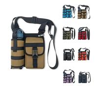 Prevalente Shoulder Bag, Prevalentn Shoulder Bags With Water Bottle Holder,Para Deportes Al Aire Libre (Khaki)