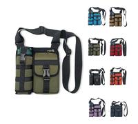 Prevalente Shoulder Bag, Prevalentn Shoulder Bags With Water Bottle Holder,Para Deportes Al Aire Libre (Green)