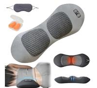 Prevalnt Theraback 3 in 1 Back Massager, 2026 Theraback 3-in-1Back Therapy, 135°Golden Curvature, with Spinal Traction, Therapeutic Heat, and Vibration Massage, Relieve Sciatica and Back Pain (Gray)