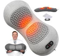 Prevalnt Theraback 3 in 1 Back Therapy, 59cm Electric Lower Back Massager, 135°Golden Curvature, Spinal Traction, Therapeutic Heat, and Vibration Massage, Relieve Sciatica & Backs Pain (Gray)