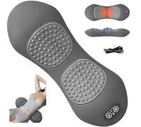 Prevalnt Theraback 3-in-1 Back Therapy Device,Lower Back Massager with Spinal Traction,Therapeutic Heat Vibration,Relieves Sciatica,Acute Chronic Back Pain (Gray)(Gray)