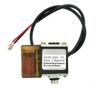 Prevent Solenoid Valve Thread Air Compressor Pump Check Inner for Plus Outer Thread Compact Portable Format with Exhaust Valve to Square (A)