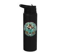 Prevent Wildfires Smokey Bear, Banjo & Birds Stainless Steel Insulated Water Bottle