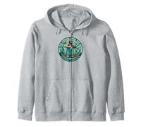 Prevent Wildfires Smokey Bear, Banjo & Birds Zip Hoodie