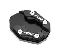 Preventing falls Accessories Side Stand Enlarge Plate Kickstand Extension For Ho&nd&a 2020-2022 ADV150 ADV350 ADV 150 350(Black-1)