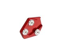 Preventing falls For Ho&n&da Grom MSX125 MSX125SF MSX 125 SF 2013-2023 2022 Motorcycle Kickstand Foot Side Stand Extension Pad Support Plate(Red-4)