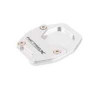 Preventing falls For HO&ND&A NC750X NC 750X NC750 X 2021-2023 Motorcycle Kickstand Foot Side Stand Extension Pad Support(Silver-1)