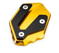 Preventing falls For YA&MA&HA MT07 MT09 TRACER 9 GT 7GT 900GT 700GT XSR 700 900 YZFR7 Accessories Motorcycle Kickstand Foot Side Stand Extension(Gold-mowok)