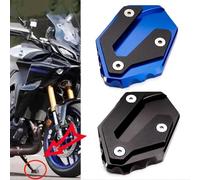Preventing falls For YA&MA&HA MT07 MT09 TRACER 9 GT 7GT 900GT 700GT XSR 700 900 YZFR7 Accessories Motorcycle Kickstand Foot Side Stand Extension(Black-mowok)