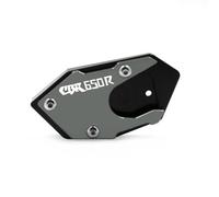 Preventing falls Motorcycle Kickstand Foot Side Stand Enlarge Extension Plate Pad For HO&N&DA CBR650R CB CBR 650R CB650R CBR650 R 2019-2020(Grey-CBR650R)