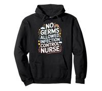 Prevention Nursing Designs Infection Control Nurse Pullover Hoodie