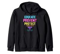 Prevention Nursing Infection Control Nurse Tees Zip Hoodie