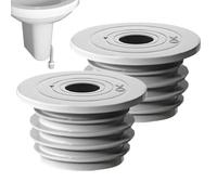 Prevention of Drain Backflows, 2 x Odour-Inhibiting Seal, Silicone Washing Machine Hose Seal, Pack of 2, for Sewage Pipe, Drain or Sink, Easy Installation, Reusable