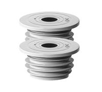 Prevention of Drain Backflows, 2 x Odour-Inhibiting Seal, Silicone Washing Machine Hose Seal, Pack of 2, for Sewage Pipe, Drain or Sink, Easy Installation, Reusable