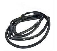 Prevents rainwater from entering Car Door Adhesive Strip Frame Edge Protection Sealing For Accord 2014 2015 2016 2017 Keeps the car interior dry(Right rear door)
