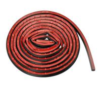 Prevents rainwater from entering Car Door Edge Protection Rubber Strips Soundproofing Strip For Ford For Transit For Tourneo1986-on Keeps the car interior dry