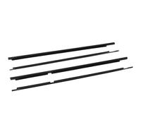 Prevents rainwater from entering Car Door Glass Rubber Seal Weather Strips Trim Accessories Window For Lexus LX470 1998-2007 Keeps the car interior dry