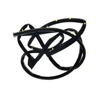 Prevents rainwater from entering Car Door Sealing Strip Trim Waterproof Edge Protection For Civic 2006 2007 2008 2009-2011 72350-TR3-A01 Keeps the car interior dry