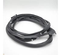 Prevents rainwater from entering Car Left Right Side Door Sealant Waterproof Rubber Strip For Land For Cruiser For Prado 120 LC120 For GX470 2003-2009 Keeps the car interior dry(Rear Left 1PCS)