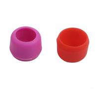 Prevents wear on driver heads, rubber material, fits most brands, 2-pack value set, black color(B)