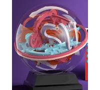 Prevessel 3D Maze Ball Educational Game Toy for Enhancing Concentration for Kids and Adults, Exercise Children's Brains, Suitable for Home Play, 7.1x7.1x7.1in