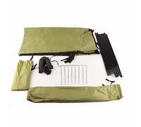 Prevessel Awning Sun Shelter SUV Tent Auto Canopy Portable Trailer Tent Roof Top Car Shelter for SUV MPV Hatchback Camping (Military green)