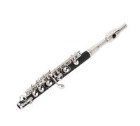 Prevessel C Piccolo Flute Beginner Friendly Easy-to-Play Instrument for Students with Cleaning Kit - for School Band Orchestra