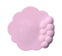 Prevessel Cloud Mouse Pad Wrist Support Comfortable Memory Foam Cute Cloud Design Prevent Sliding for Computer Laptop PC Gaming, Universal for Men and Women 10.4 X 9.8 X 0.8in (Pink)