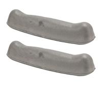 Prevessel Crutch Pads Soft Durable Cushion Tops to Prevent Chafing for Athletes, 2-Pack 7.9 X 1.6in, Comfortable Accessory for Recovery Patients