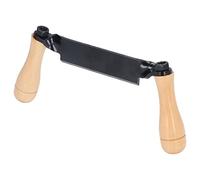 Prevessel Draw Shave Tool Durable Tungsten Steel Wooden Handle Straight Knife for Woodworking Shaping Arch for Timber Framers, 1 X Straight Draw Knife (8in)