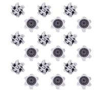 Prevessel Golf Spikes,18 PCS Golf Shoe Spikes, Outdoor Universal Training Parts Cricket Spikes Replacements Rubber Soft Spike Studs Cleats Golf Spikes Pins, Golf Shoe Studs Easy Install to Golf Shoes