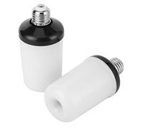 Prevessel LED Mystical/Fantasy Light Bulb 99 LED Gravity Sensor Fire Lamp for Party Decor E27 Plastic 6.1x2.6in 2PCS