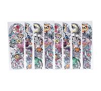 Prevessel Pumpkin Pattern Fake Stickers Lifelike Effects for Halloween Party, Safe Material for Kids Adults Full Arm Body Makeup